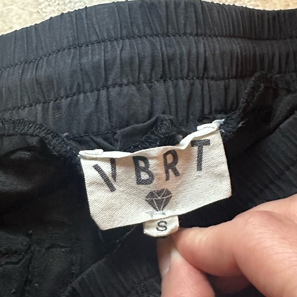Vibrant Miu VBRT Women’s Black Cargo Pants Lightweight Pockets - Picture 5 of 8
